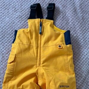 Burton Kids Bright Yellow Snowsuit